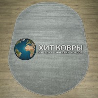 Российский ковер Веста 46211-45122 Серый овал